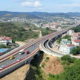 obras em viaduto da Raposo Tavares