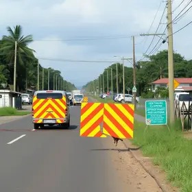 interdições na Raposo Tavares