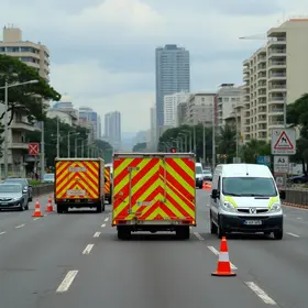 Obras na Raposo Tavares (SP-270)