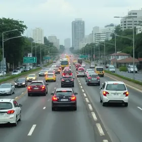 trânsito em São Paulo
