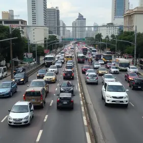 trânsito em SP