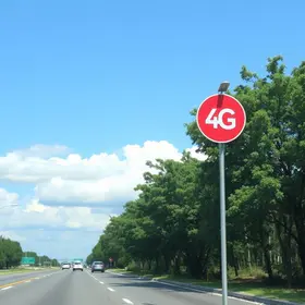 Rodovia Raposo Tavares sinal 4G