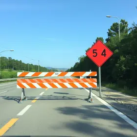 fechamento da alça entre rodovias