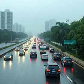 chuva em São Paulo