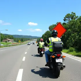 Ecovias ação educativa motociclistas