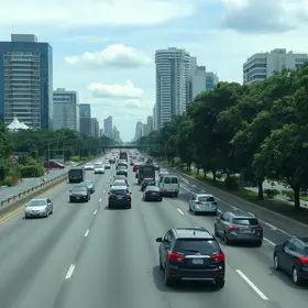 trânsito em SP